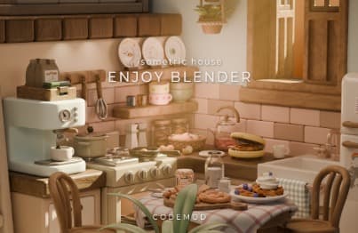 즐거운 블렌더 - 아이소메트릭 하우스| codemod - 인프런 강의